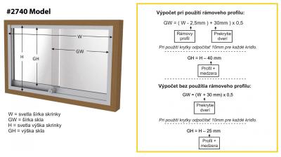 X-2740 Výpočet profilu