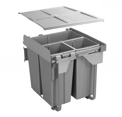 Kôš antracit 600 34L+2x17L čelo -&nbsp;Použitý Modern plnovýsuv