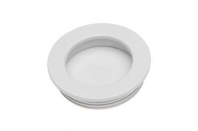 Úchytka B224 35x8,5mm biela okrúhla