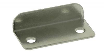 Protiplech lomený - nikel, 15x8mm