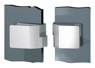 foto 2<br />Úchytka na dvojsklo P+Ľ Cr SQUARE