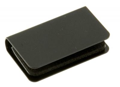 Úchytka k mag.sklapke čierna -&nbsp;CATCH PLATE 40X25MM