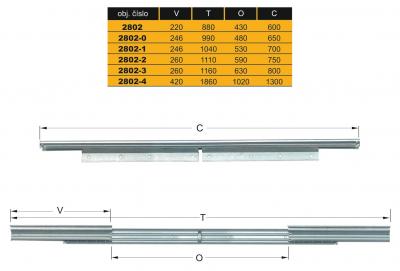 schéma 2<br />9097/480 kovanie na roztahovací stô