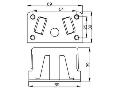 schéma<br />Kovanie na postele typ - 3892 Zn