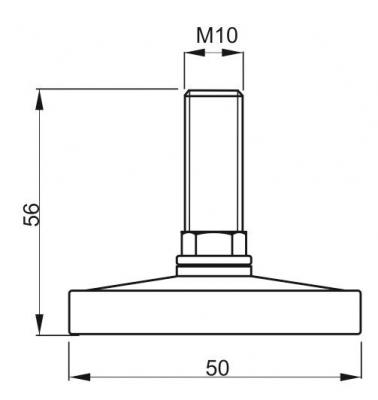 schéma<br />TIME - rektifikačná skrutka M10x56mm