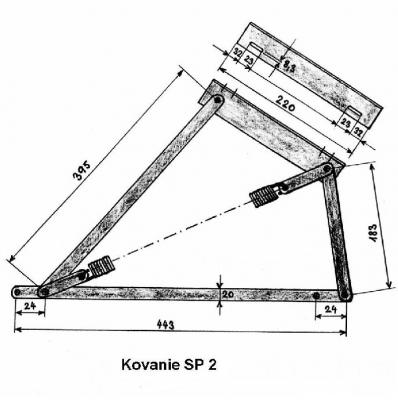 schéma<br />Kovanie SP-2 válendové/NNK2/