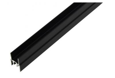 Čierny 10mm profil na dvere horný 3M