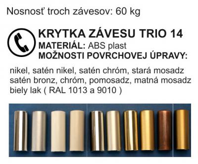 info<br />Záves dverový TRIO 14 žltý Zn