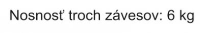 info<br />Záves dverový KZ 60 biely zinok