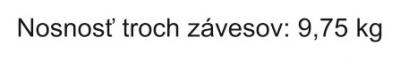 info<br />Záves dverový KZ 80 biely zinok