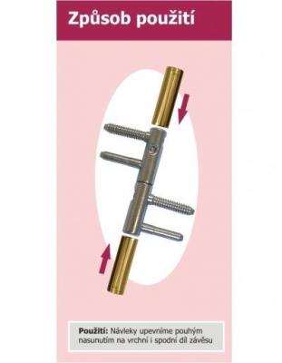 info<br />Návlek ku TRIO 20 ABS nikel