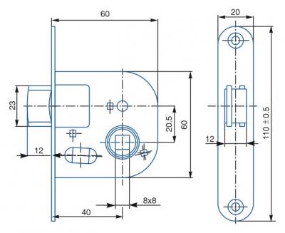 schéma<br />01-08 Zn P bal.1/60 zámok WC