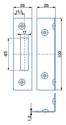 schéma<br />2634 protiplech 1/1 Zn uhlový